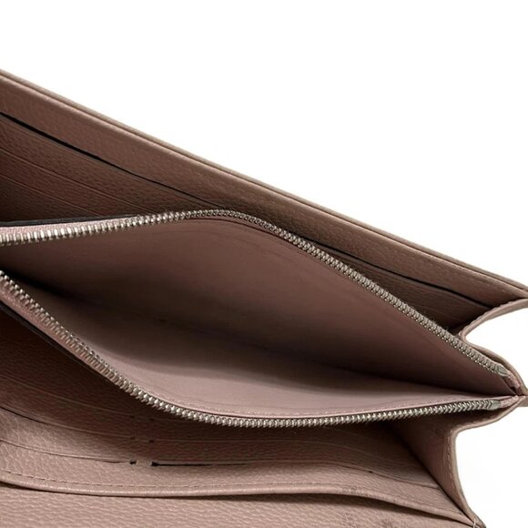 LOUIS VUITTON Portefeuille Iris Magnolia Mahina - Long Wallet 438-081225 - Picture 4 of 5